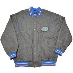 Florida‎ Gators Varsity Jacket Mens Size L Large Wool Bomber G-III By Carl Banks